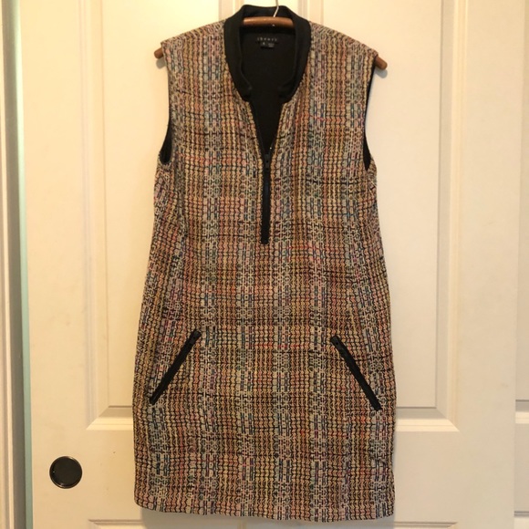 $395 Theory Chromatic Emoran Dress - Picture 5 of 7